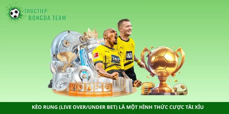 Kèo rung (Live Over/Under Bet) là một hình thức cược tài xỉu