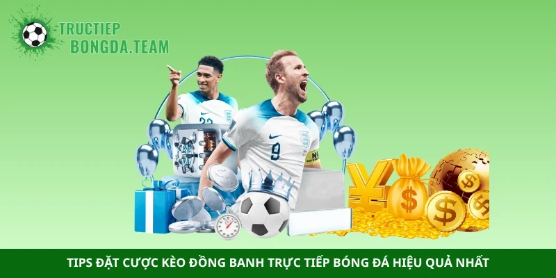 Tips đặt cược kèo đồng banh trực tiếp bóng đá hiệu quả nhất
